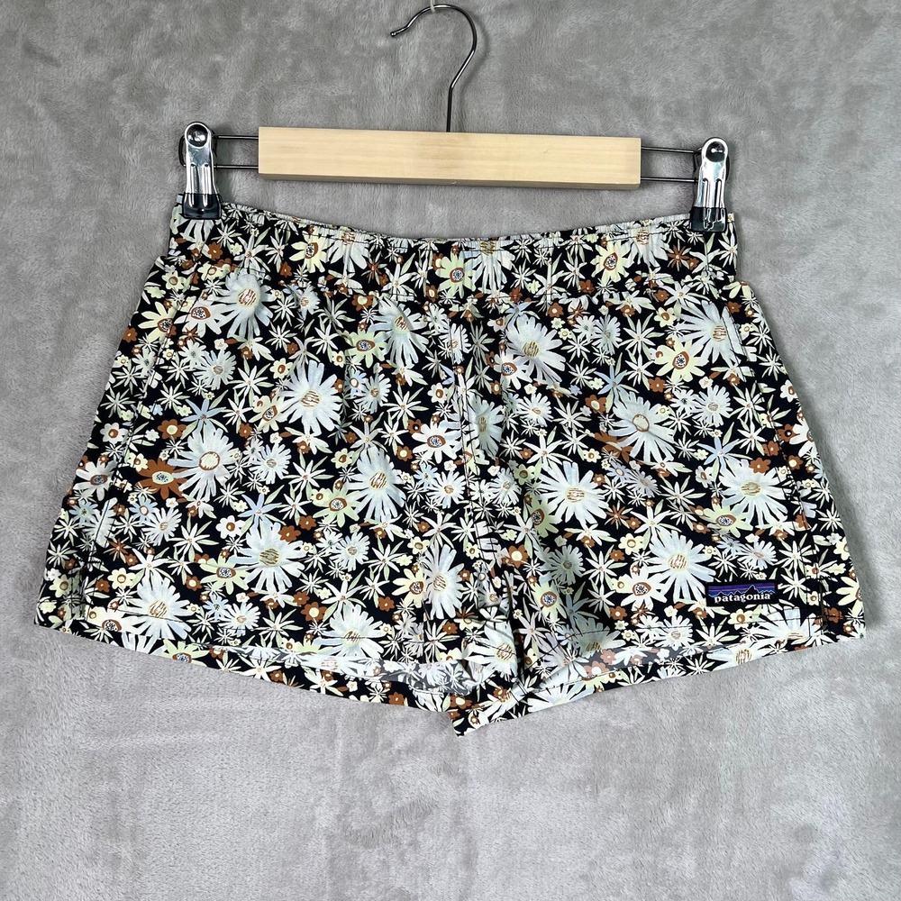Patagonia Women's 2.5" Barely Baggies Shorts XS Floral Daisies Style‎ 57044